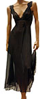 Silk Georgette 40's Style Gown 
