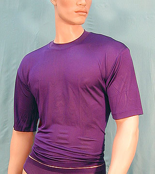 Silk Knit Tee Shirt (M49)